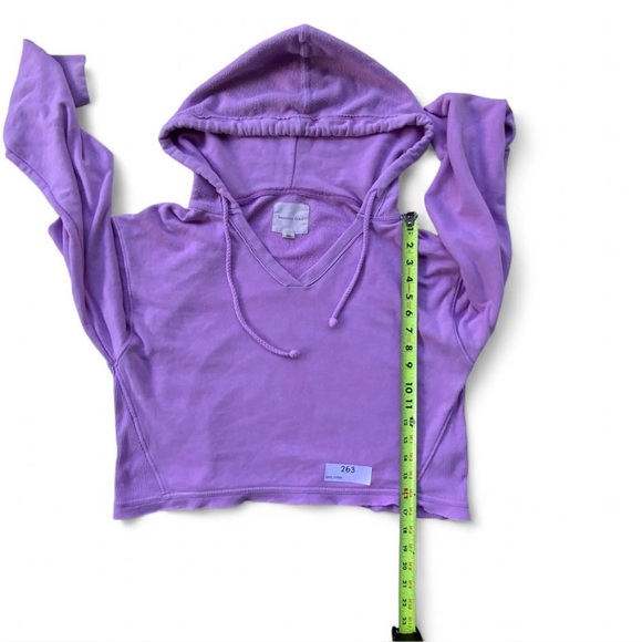American Eagle Purple Pullover Hoodie - Picture 5 of 7